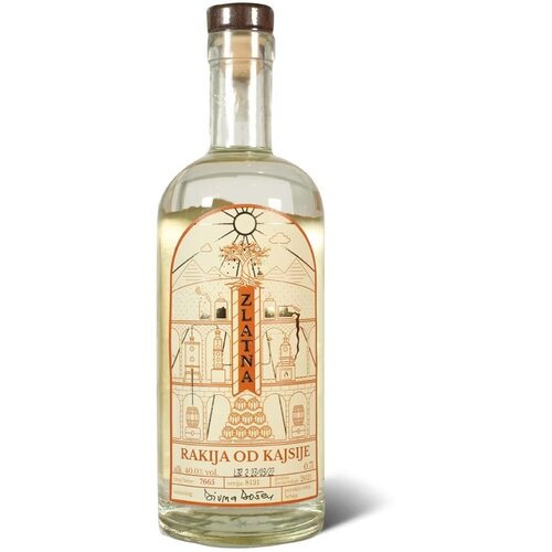 ZLATNA RAKIJA Rakija ZLATNA kajsija 0,7l Slike