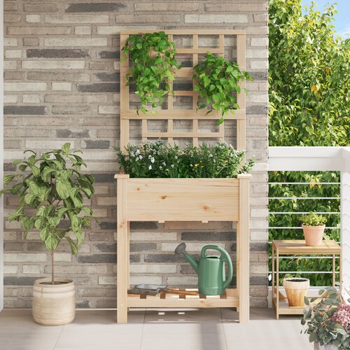 vidaXL Sadilice i postolja Prirodno drvo Čvrsto drvo 71 x 38 x 152 cm Cijene