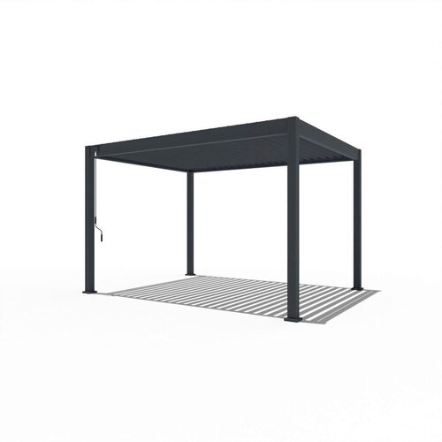 Gardenson Pergola Trumpf, Antracit, 3x4m Cene