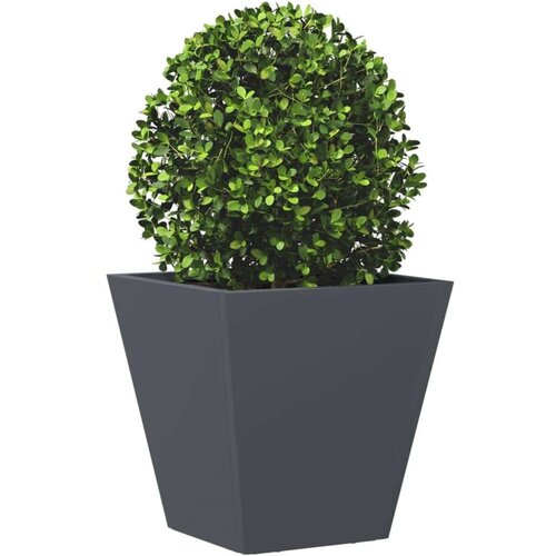  Vrtna sadilica antracit 30x30x30 cm čelična Slike