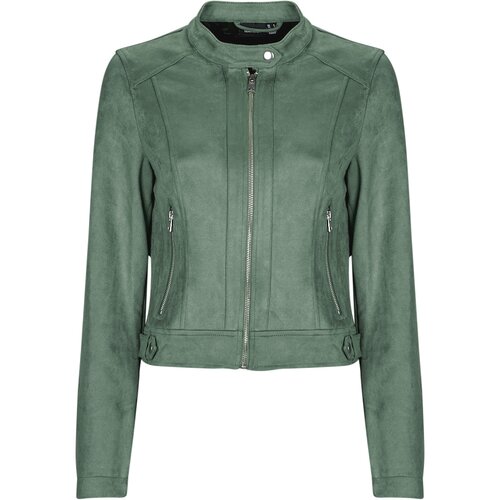 Vero Moda VMJOSE MARI SHORT FAUX SUEDE JACKET BOOS Zelena Slike