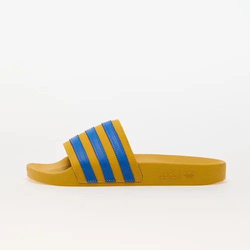 Adidas Adilette Bold Gold/ Blue Bird/ Bold Gold