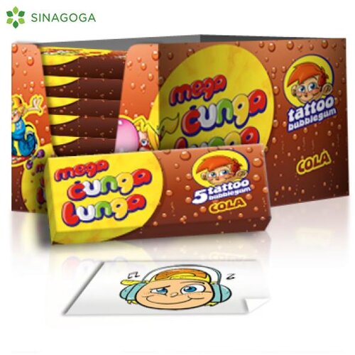 CUNGA LUNGA Čunga lunga Žvake tatto cola, 15g Slike
