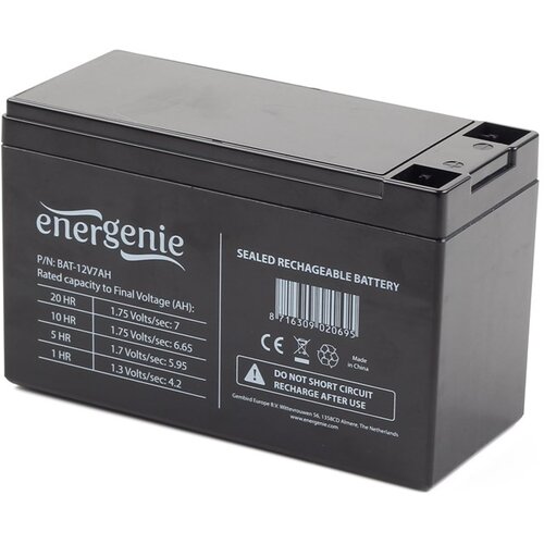 Gembird BAT-12V7AH Gel battery, universal 12V /7AH Cijene