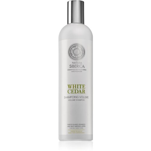 Natura Siberica Copenhagen White Cedar &amp;scaron;ampon za volumen za sve tipove kose 400 ml Slike
