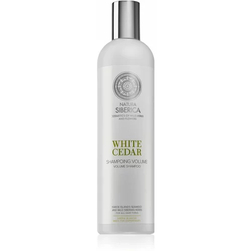 Natura Siberica Copenhagen White Cedar šampon za volumen za vse tipe las 400 ml