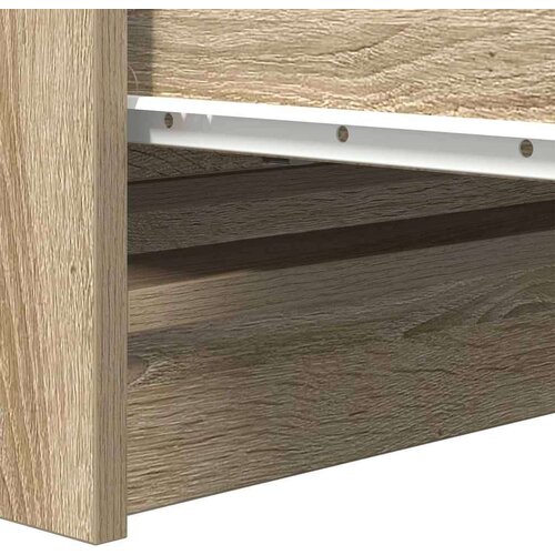 VidaXL Komoda boja hrasta sonome 80x35x99 cm konstruirano drvo Slike