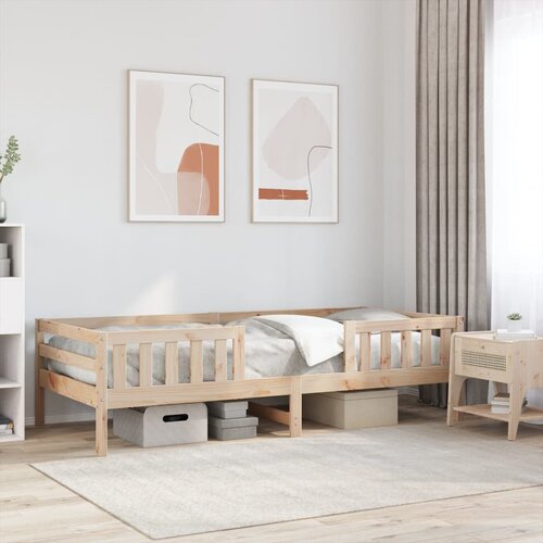 Furnova Posteljni okvir brez vzmetnice 100x200 cm trdna borovina, (21939977) Slike