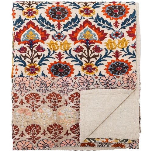 Bloomingville & Bloomingville Mini Bombažna odeja 130x150 cm Krea – Bloomingville Cene