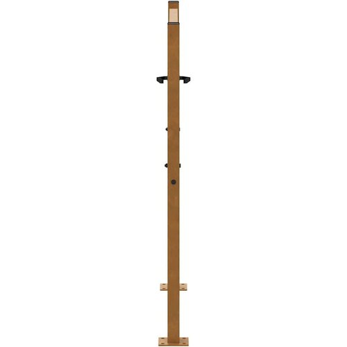 vidaXL Vrtna vrata 105x105 cm otporni čelični plameni dizajn Cene