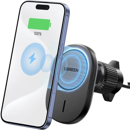 Ugreen magsafe magnetno avtomobilsko stojalo in brezžični polnilnik, (21684229) Slike