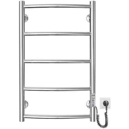  Kupatilski lestvičasti radijator CLASSIC 60W/230V 66x43 cm nerđajući čelik/sjajni hrom desna Cene