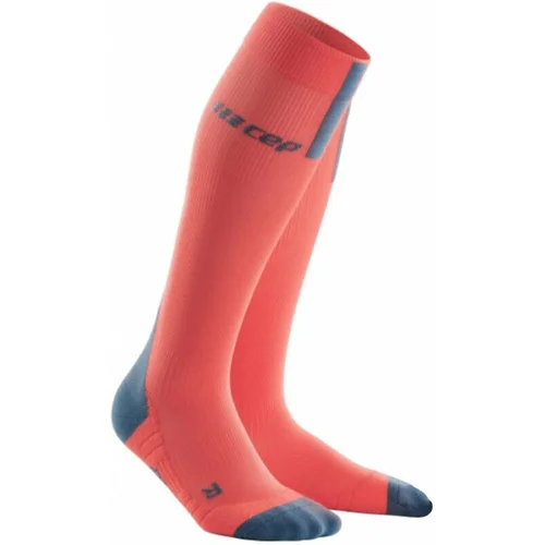 Cep WP40BX Compression Tall Socks 3.0 Coral-Grey III