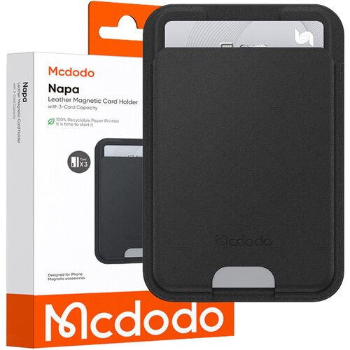 McDodo DENARNICA ZA KREDITNE KARTICE MAGSAFE ZA TELEFON USNJENO, (5000345837) Slike