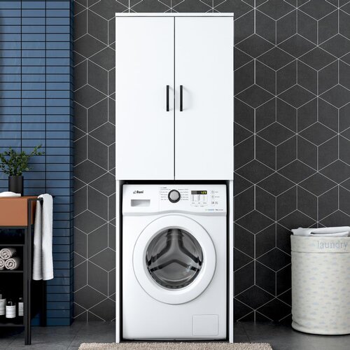 Hanah home KD110 - 3192 White Washing Machine Cabinet Cene