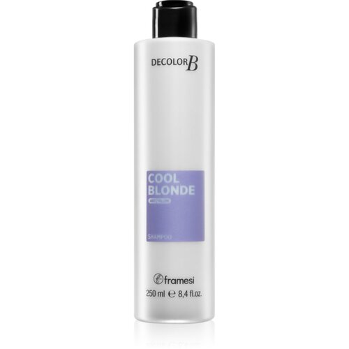 Framesi Decolor B Cool Blonde vlažilni &amp;scaron;ampon za blond lase 250 ml Slike