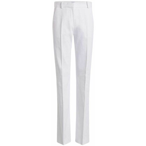 Calvin Klein pamučne bele ženske pantalone CKK20K206936-YAF Slike