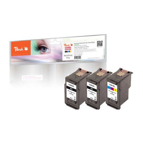 Peach Črnilo Canon PG-540XL/CL541XL 2x črna 23ml, 1 x color 22ml 3/1 KOMPLET 319173, (20383447) Cene