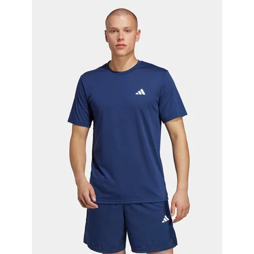Adidas Športna majica Train Essentials IC7422 Modra Regular Fit