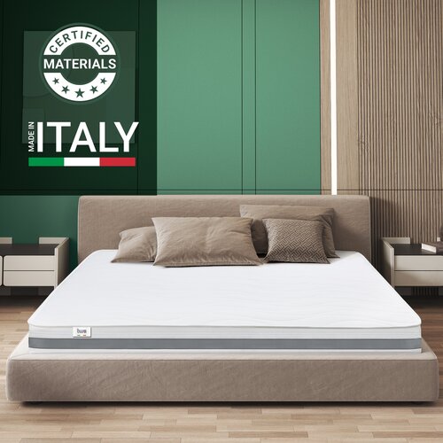 The White Stone Dvoposteljna Vzmetnica King-Size 180x200 Memory Ortopedsko | Višina 16 cm | Izdelano v Italiji, (21132511) Cene