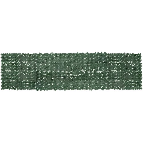 Balkonski zastor s tamnozelenim lišćem 400 x 100 cm Cene