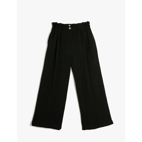 Koton Wide Leg Trousers. Elastic Waist. Slike