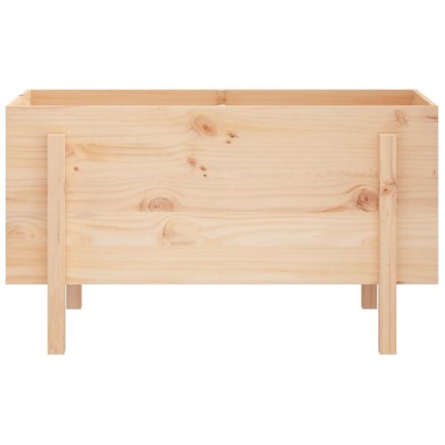  Povi&amp;scaron;ena vrtna gredica 101 x 50 x 57 cm od masivne borovine Slike