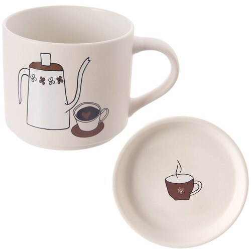 Orion Bela porcelanasta skodelica 4,5 l – Cene