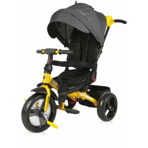 Lorelli JAGUAR Tricikl za Djecu Black/Yellow (12 - 36 mj/20 kg)
