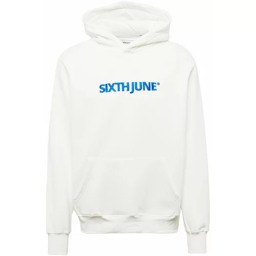 Sixth June Sweater majica plava / prljavo bijela