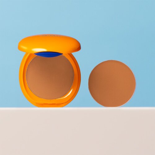Shiseido Sun Care Tanning Compact Foundation SPF10 tonirajuća baza za puder zamjensko punjenje nijansa Bronze 12 g Slike