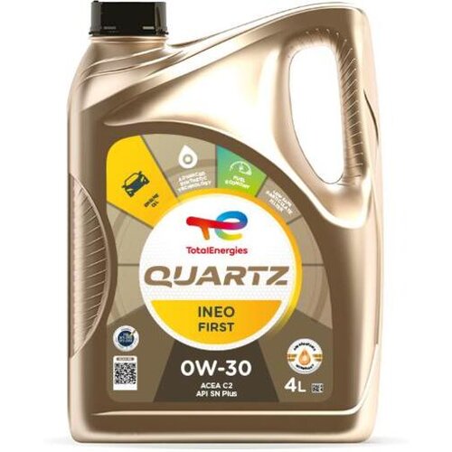 Total motorno olje Quartz Ineo First 0W-30, 4L Slike