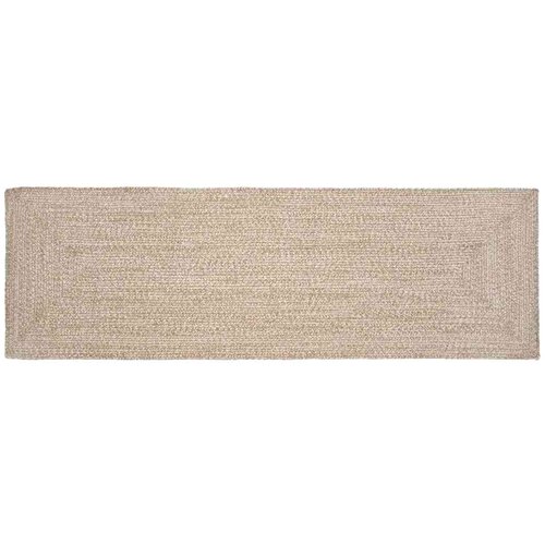 vidaXL Preproga Naravna in bela 80 x 200 cm Juta, (5000112291) Cene