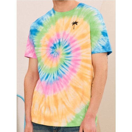 Sinsay Majica kratkih rukava tie-dye Cijene