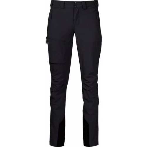 Bergans Hlače na otvorenom Breheimen Softshell Women Pants Black/Solid Charcoal S