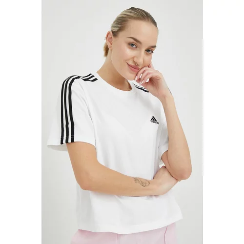 Adidas Pamučna majica boja: bijela