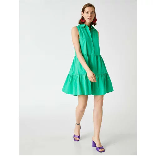Koton Dress - Green - Shirt dress