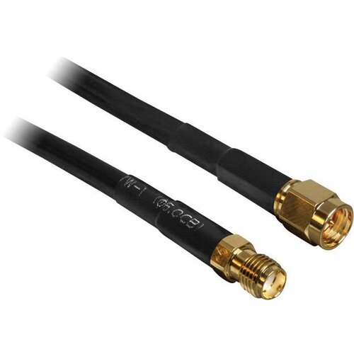 Delock 10m SMA m /f coaxial cable CFD200 Black Cijene
