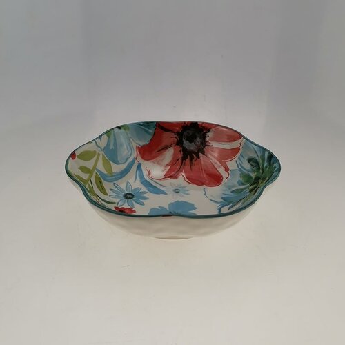 Keramička činija cveće 18cm 210052 Slike