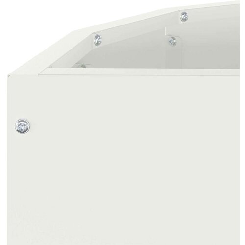  Sadilica Bijelo 60 x 30 x 50 cm Čelik Slike