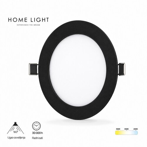 Bb Link LED PANEL U/Z KNC1-24W 3000/4000/6000K CRNI Cene