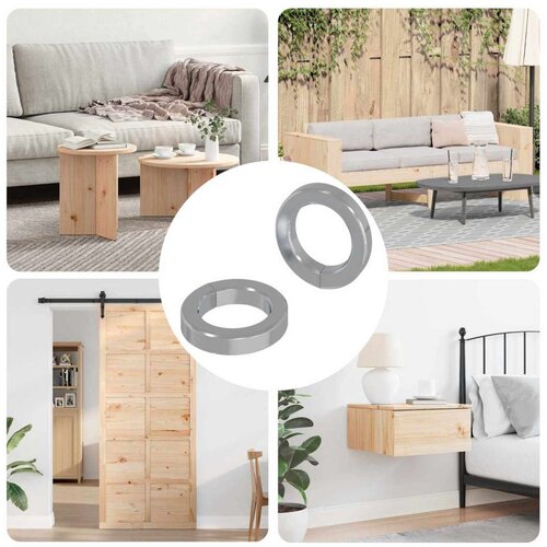  Užičasti zamašnjak 2 pcs Bijelo 13 x 1 mm Željezo Cene