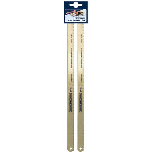 WISENT zamjenski list lučne pile za metal (hs čelik, područje primjene: metal, duljina lista: 300 mm, 2 kom.) Slike