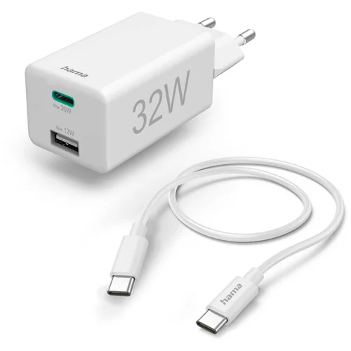 Punjač set HAMA USB-C, 32W,