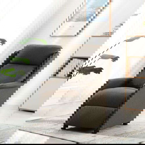  Masažni stol Taupe tkanina Slike