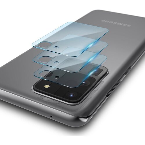 Ringke IDGL steklo za kamero (3 kosi) - Samsung Galaxy S20 Ultra 4G / S20 Ultra 5G - prozorno Slike
