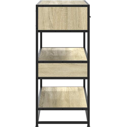  Konzolni stol boja hrasta sonome 90x35x80 cm konstruirano drvo Slike