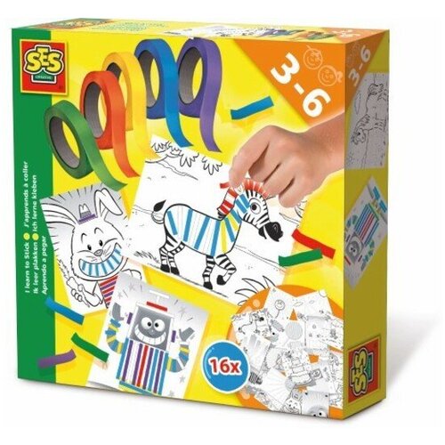 Ses učni set uporabljam lepilni trak Cene