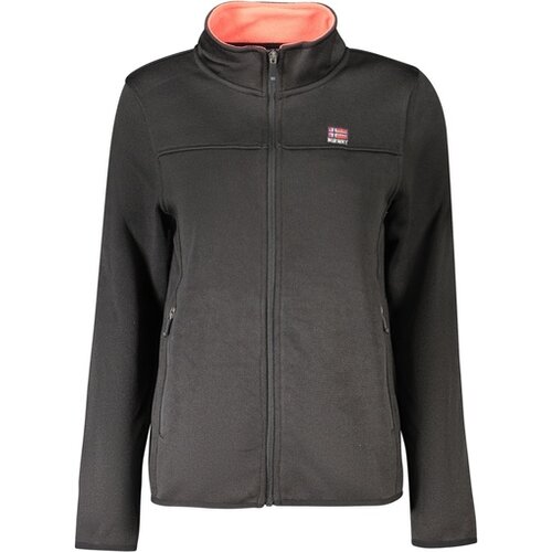 Norway 1963 Ženska Crna Zip-Up Majica NORWAY 1963 Cijene