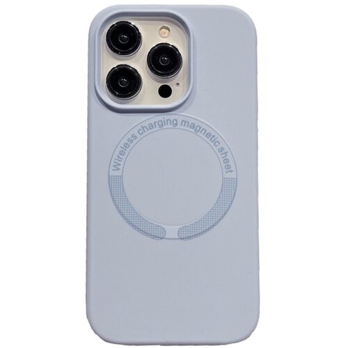  futrola leather case silikon magsafe za iphone 13 pro max (6.7) lila Slike